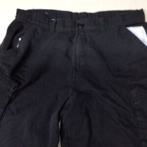 Men's Classic Black Cargo Pants